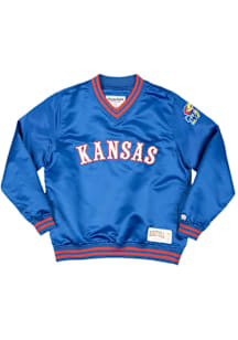 Homefield Kansas Jayhawks Mens Blue Campus Classic Pullover Jackets