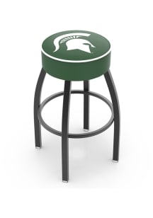 Black Michigan State Spartans Swivel Pub Stool