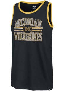 Mens Michigan Wolverines  47 Winger Franklin Short Sleeve Tank Top