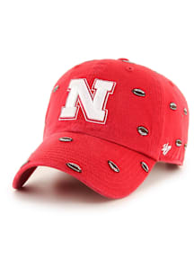 47 Nebraska Cornhuskers  football Confetti Womens Adjustable Hat
