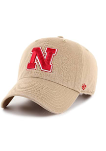 47 Nebraska Cornhuskers Clean Up Adjustable Hat -