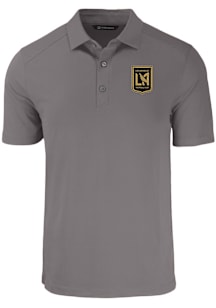 Cutter and Buck Los Angeles FC Graphite Forge Eco Stretch Big and Tall Polo