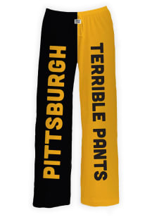 Pittsburgh Mens Black Terrible Pants Sleep Pants
