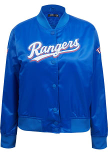 Pro Standard Texas Rangers Mens Blue Classic Light Weight Jacket