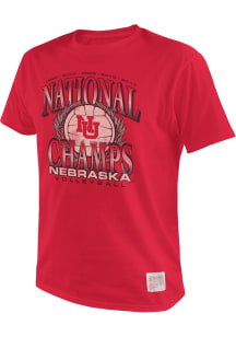 Nebraska Cornhuskers  Original Retro Brand  Short Sleeve T Shirt