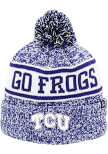 Zephyr TCU Horned Frogs Purple Kiona Mens Knit Hat