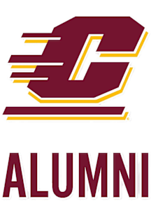 Central Michigan Chippewas Alumni Auto Decal - Maroon
