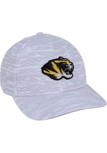 Missouri Tigers Streaker Adjustable Hat - White