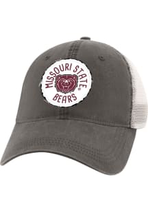 Missouri State Bears Grey Captiva Meshback Youth Adjustable Hat