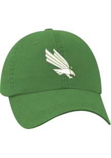 North Texas Mean Green Carmel Washed Adjustable Hat - Green