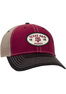 Texas A&amp;M Aggies Troy 2T Meshback Adjustable Hat - Maroon
