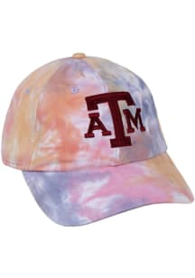 Texas A&amp;M Aggies Ashbury Tie Dye Adjustable Hat - Pink
