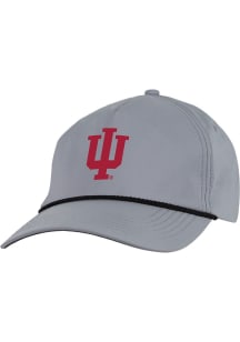 Indiana Hoosiers Grey Caddy Adjustable Hat