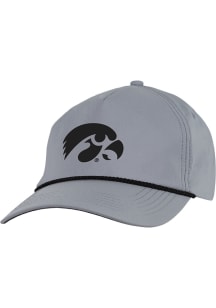 Iowa Hawkeyes Caddy Adjustable Hat - Grey