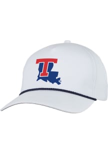Louisiana Tech Bulldogs Caddy Adjustable Hat - White