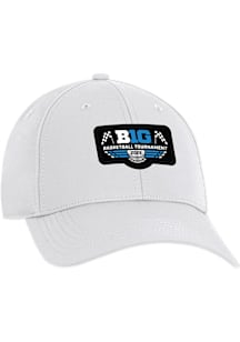 Big Ten 2025 Big Ten Basketball Tournament Stratus Adjustable Hat - White