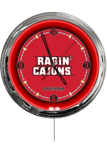 Louisiana Ragin' Cajuns Multi Color LED Wall Clock