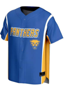 Youth Pitt Panthers Blue ProSphere Rival Design Baseball Jersey Jersey