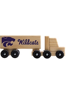 K-State Wildcats Wooden Semi Car