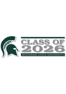 Green Michigan State Spartans 6x2 Class of 2026 Decal