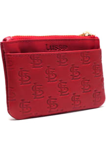 St Louis Cardinals Leather Womens Coin Purse