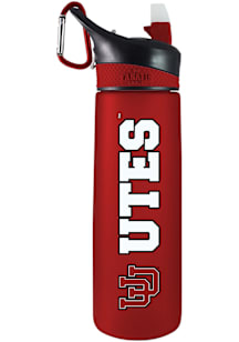 Utah Utes 24oz Tritan Plastic Water Bottle