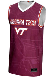 ProSphere Virginia Tech Hokies Youth Vigor Maroon Basketball Jersey