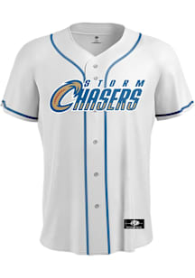 Omaha Storm Chasers Youth White Home Replica Jersey