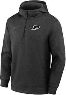 Nike Purdue Boilermakers Mens Black Coach Hood