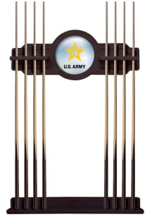 Army Solid Wood Cue Rack Pool Table