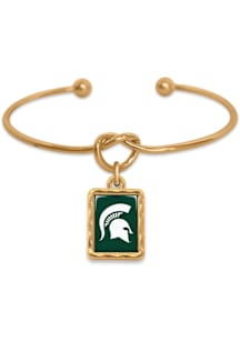 Michigan State Spartans Vivian Gold Womens Bracelet