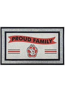 South Dakota Coyotes Proud Family 18x30 Door Mat