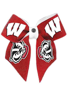 Wisconsin Badgers  Pet Bow