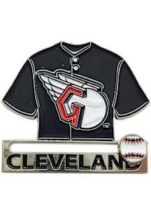 Cleveland Guardians Sliding Baseball Magnet