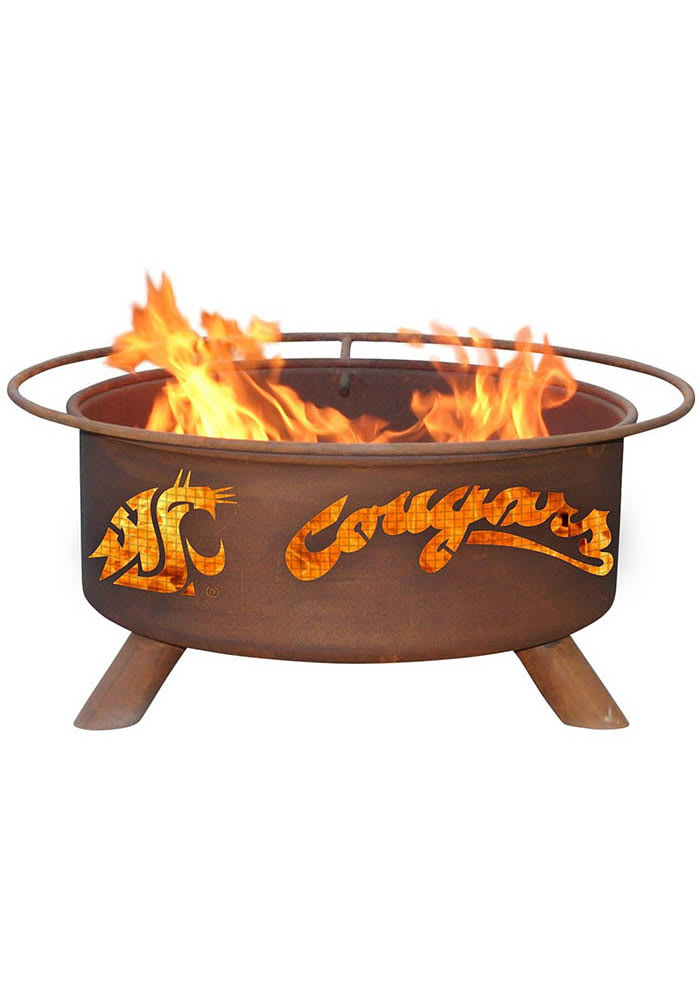 Washington State Cougars 30x16 Fire Pit