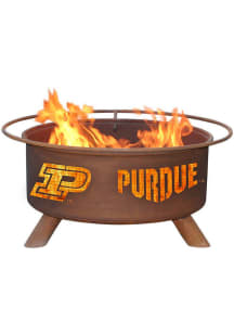 Gold Purdue Boilermakers 30x16 Fire Pit