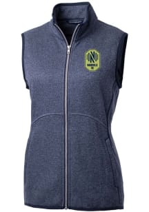 Cutter and Buck Nashville SC Womens Navy Blue Mainsail Vest