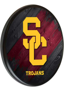 Black USC Trojans Printed Sign