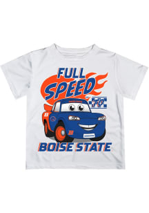 Vive La Fete Boise State Broncos Infant Full Speed Short Sleeve T-Shirt White