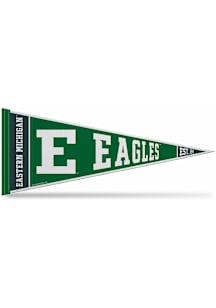 Eastern Michigan Eagles Rally Standard 12x30 Pennant - Green