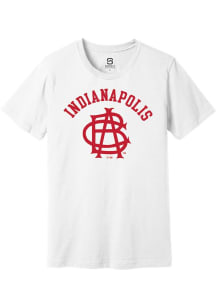 Summit Sportswear Indianapolis Indians White ABCs Theme Night 2025 Short Sleeve T Shirt