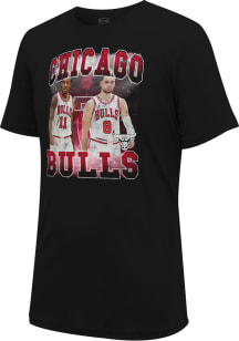 Demar DeRozan Chicago Bulls Black Player Duo Short Sleeve Player T Shirt