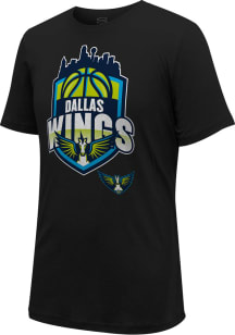 Dallas Wings Black Crest Short Sleeve T Shirt