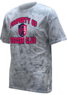 St Louis City SC White White Out Color Wash Property Of Short Sleeve T Shirt