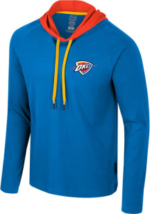 Oklahoma City Thunder Mens Blue Tradition Fashion Hood
