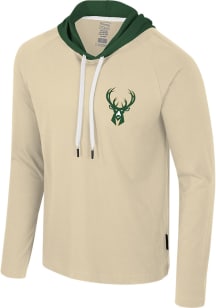 Milwaukee Bucks Mens White Tradition Fashion Hood