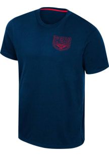 New Orleans Pelicans Navy Blue Venue 2 Short Sleeve Fashion T Shirt