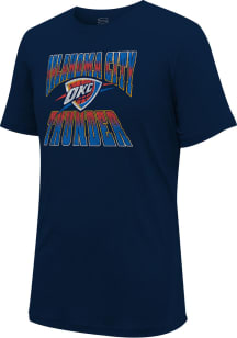 Oklahoma City Thunder Navy Blue Regulate Short Sleeve T Shirt