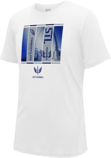 St Louis Battlehawks White Skyline Short Sleeve T Shirt
