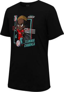 Temwa Chawinga KC Current Black Parkside Short Sleeve Player T Shirt